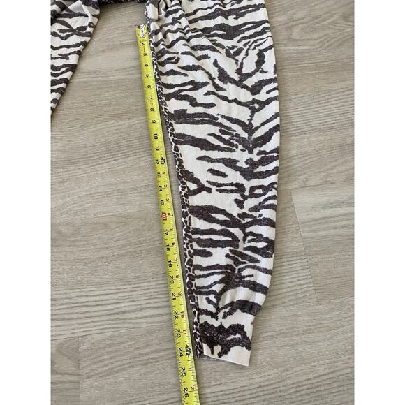 Stella McCartney Leopard Animal Print 100% Wool Pants 36 Designer Luxury Cozy - Picture 9 of 11